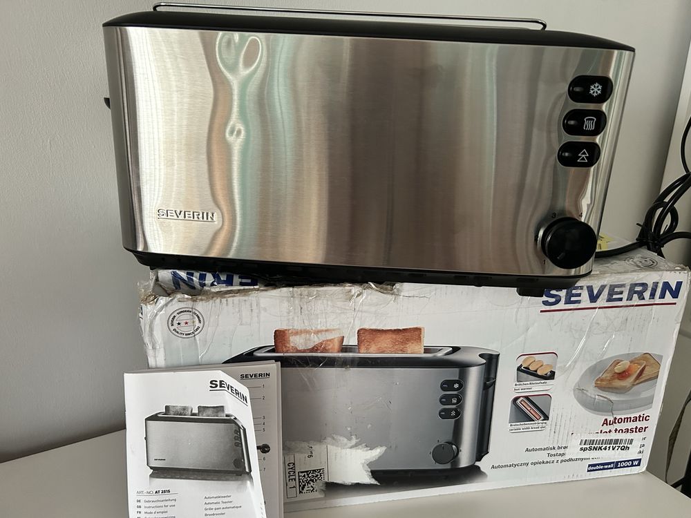 Toster marki Severin 1000W AT2515