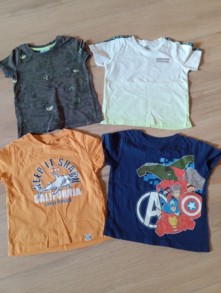 4 szt t-shirt podkoszulki