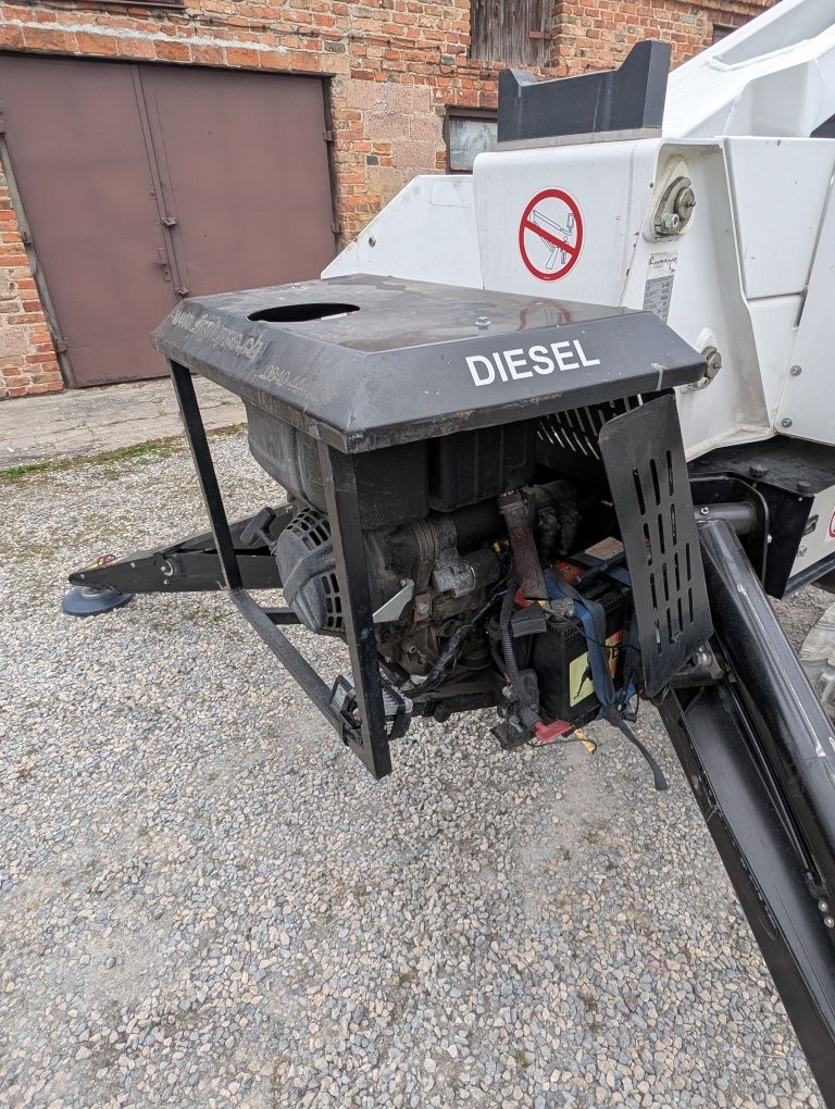Podnośnik koszowy na gasienicach pająk samojezdny socage spj 315