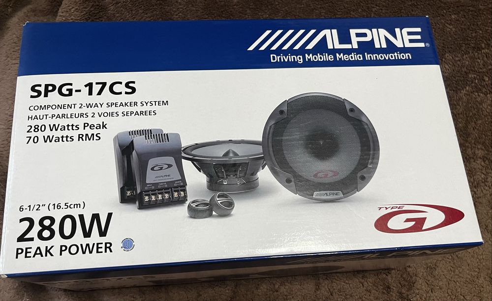 Продам нові оригінальні Alpine SPG-17CS.