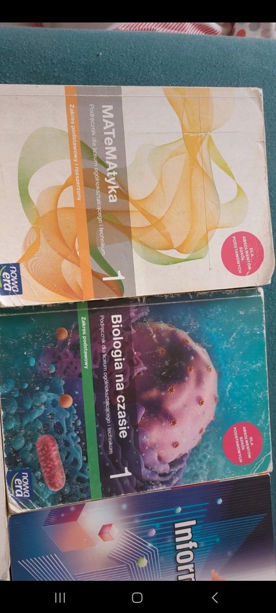 Podręczniki do klasy 1 liceum I technikum
