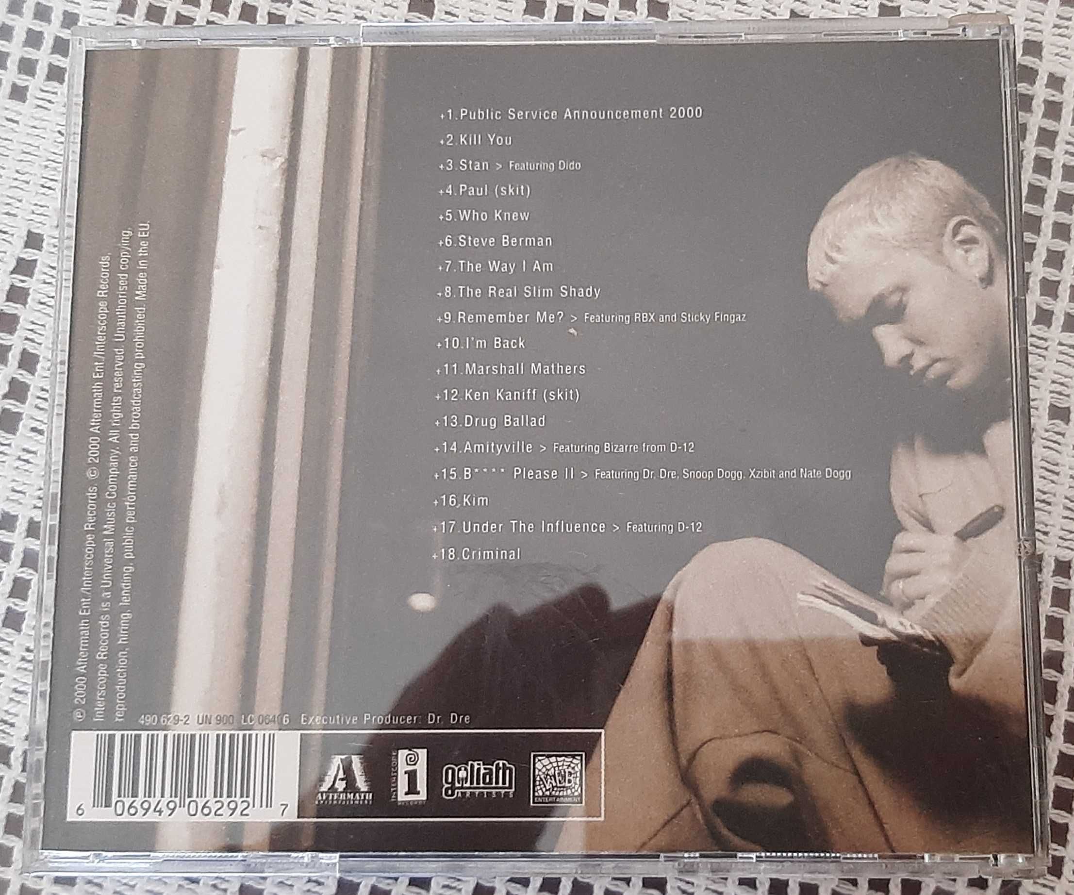 CD Eminem "The Marshall Mathers LP"