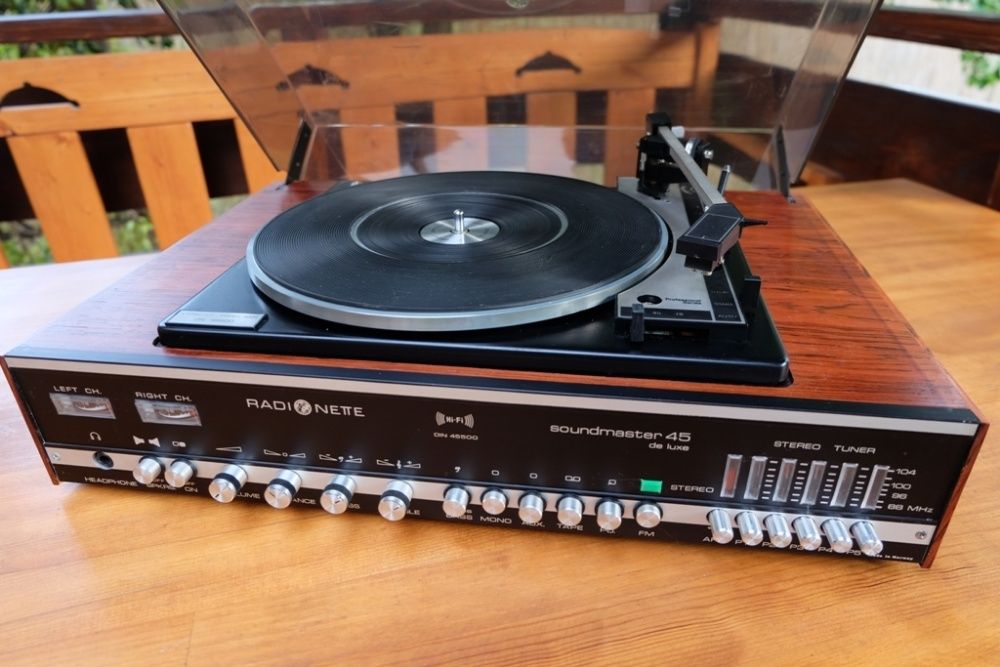 RADIONETTE Soundmaster 45 DE LUXE - Tandenberg