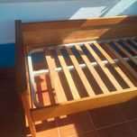 Cama solteiro em pinho