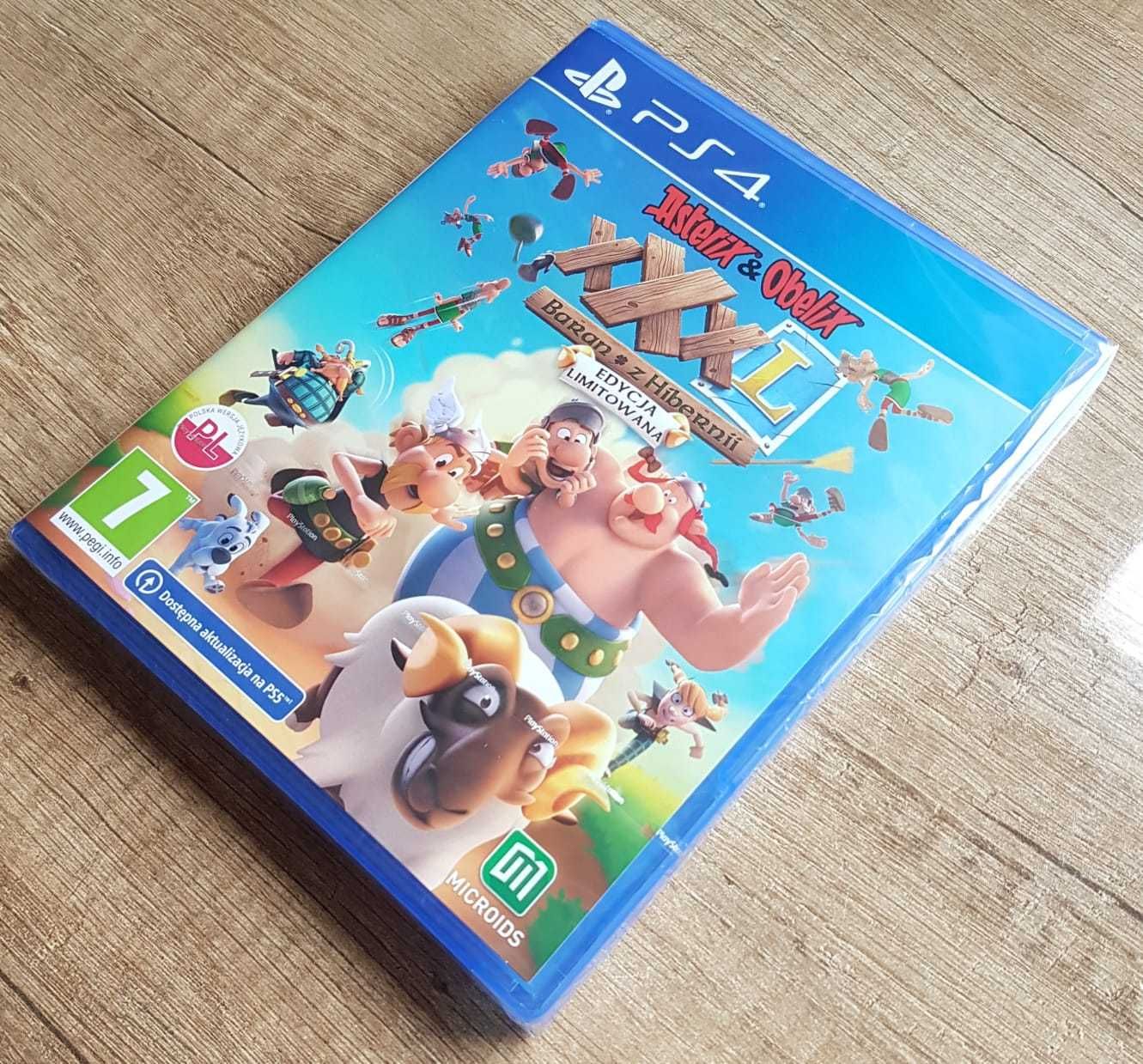 Asterix Obelix xxxl Baran Asteriks PS4 PS5 prezent NOWA Gra PL