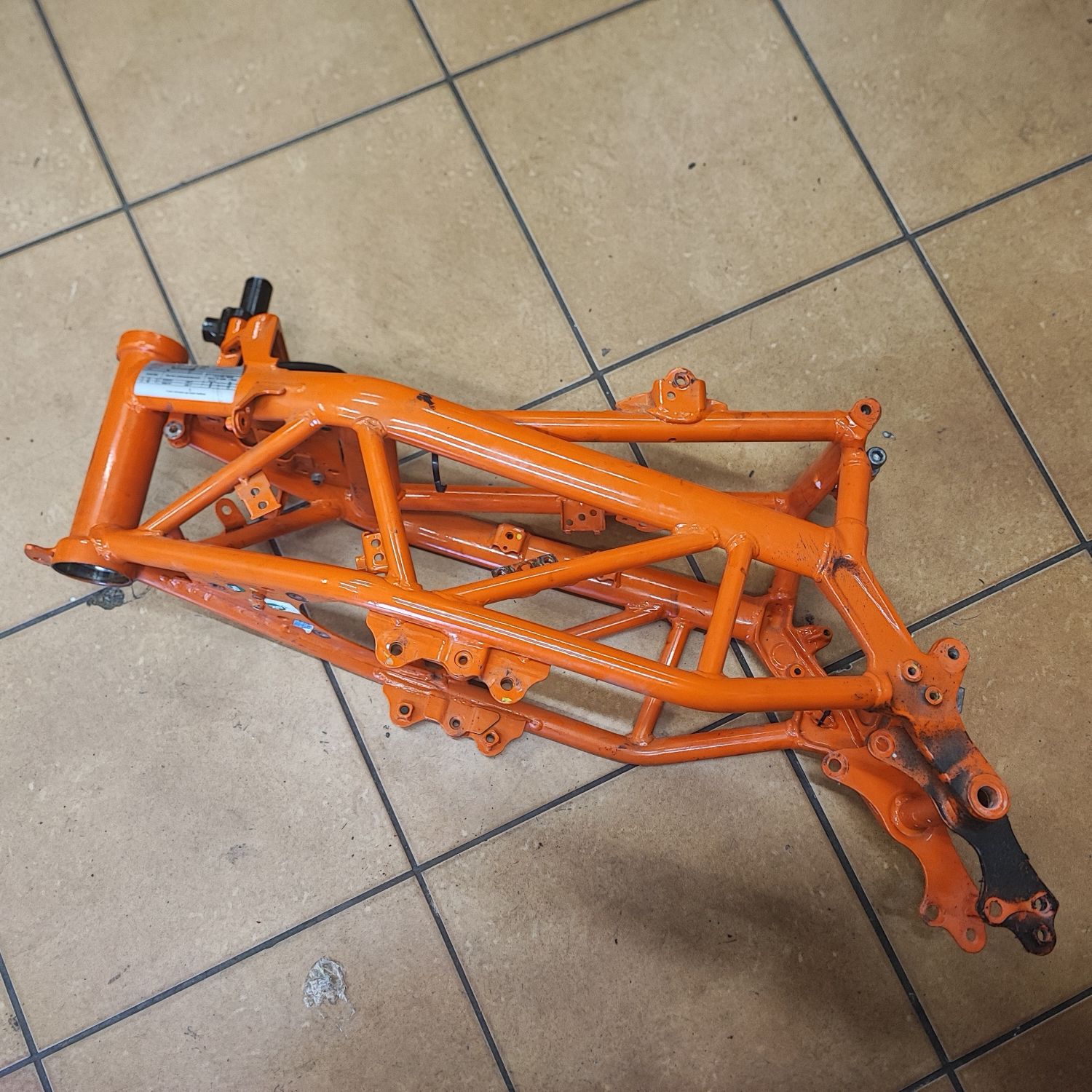 KTM DUKE 125/200/390 Rama pomarańczowa 2018