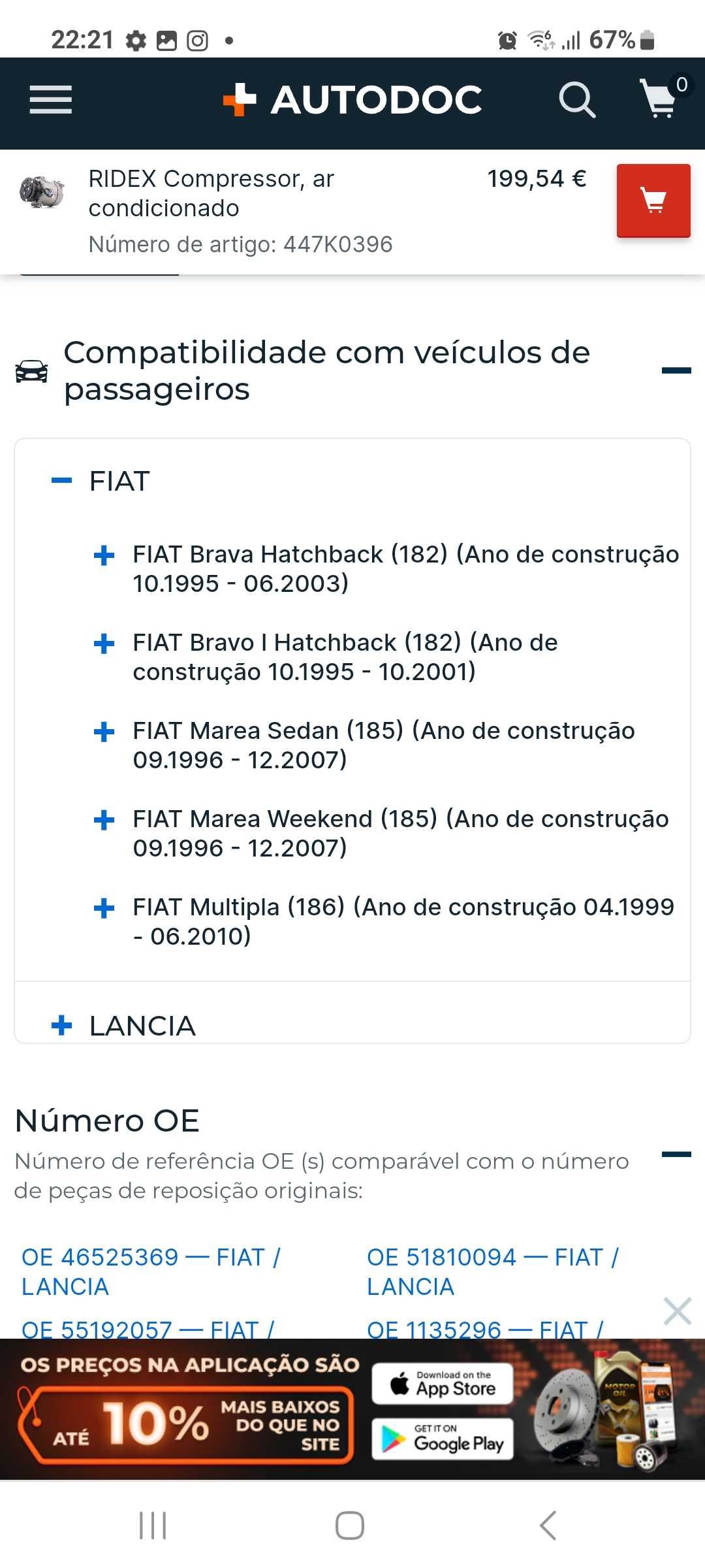 Compressor de ar condicionado para automóvel