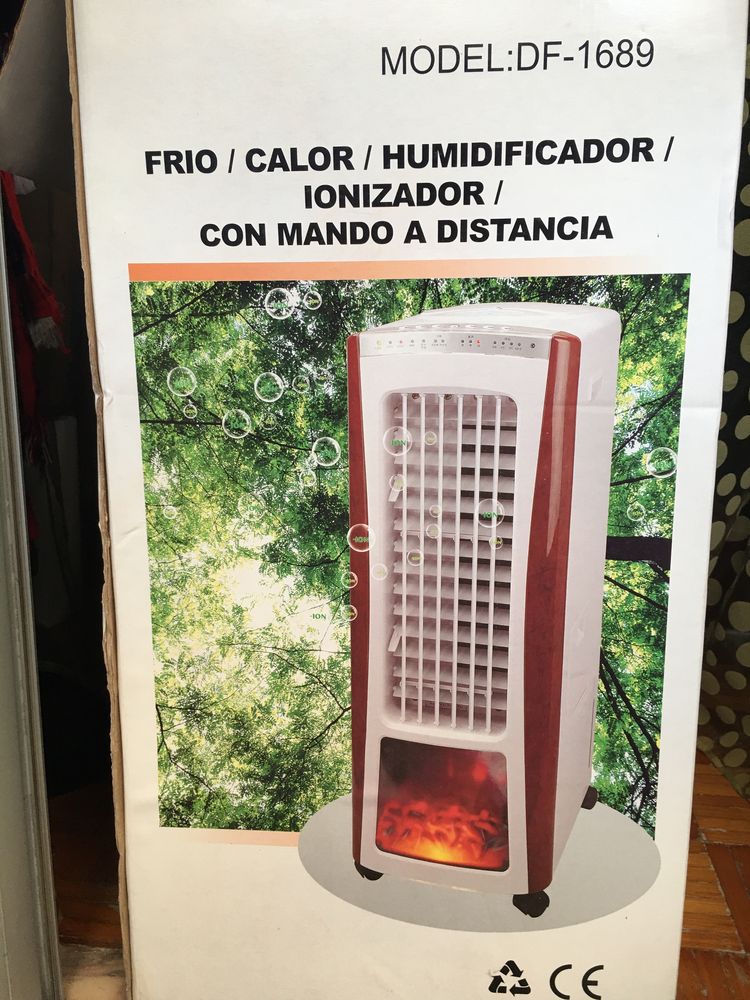 Termoventilador quente - frio / purificador de ar novo