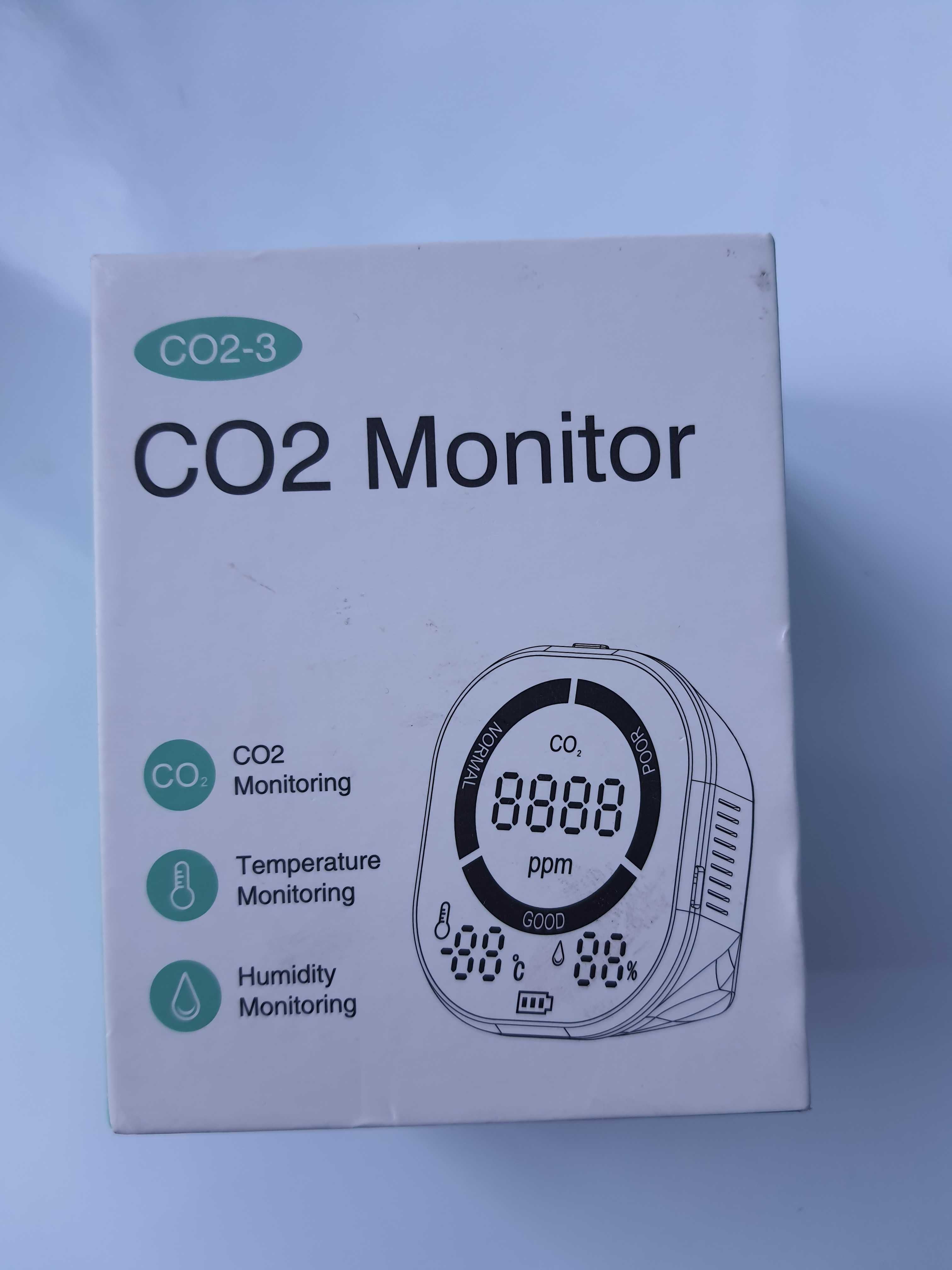 Портативний монітор датчик якості повітря CO2