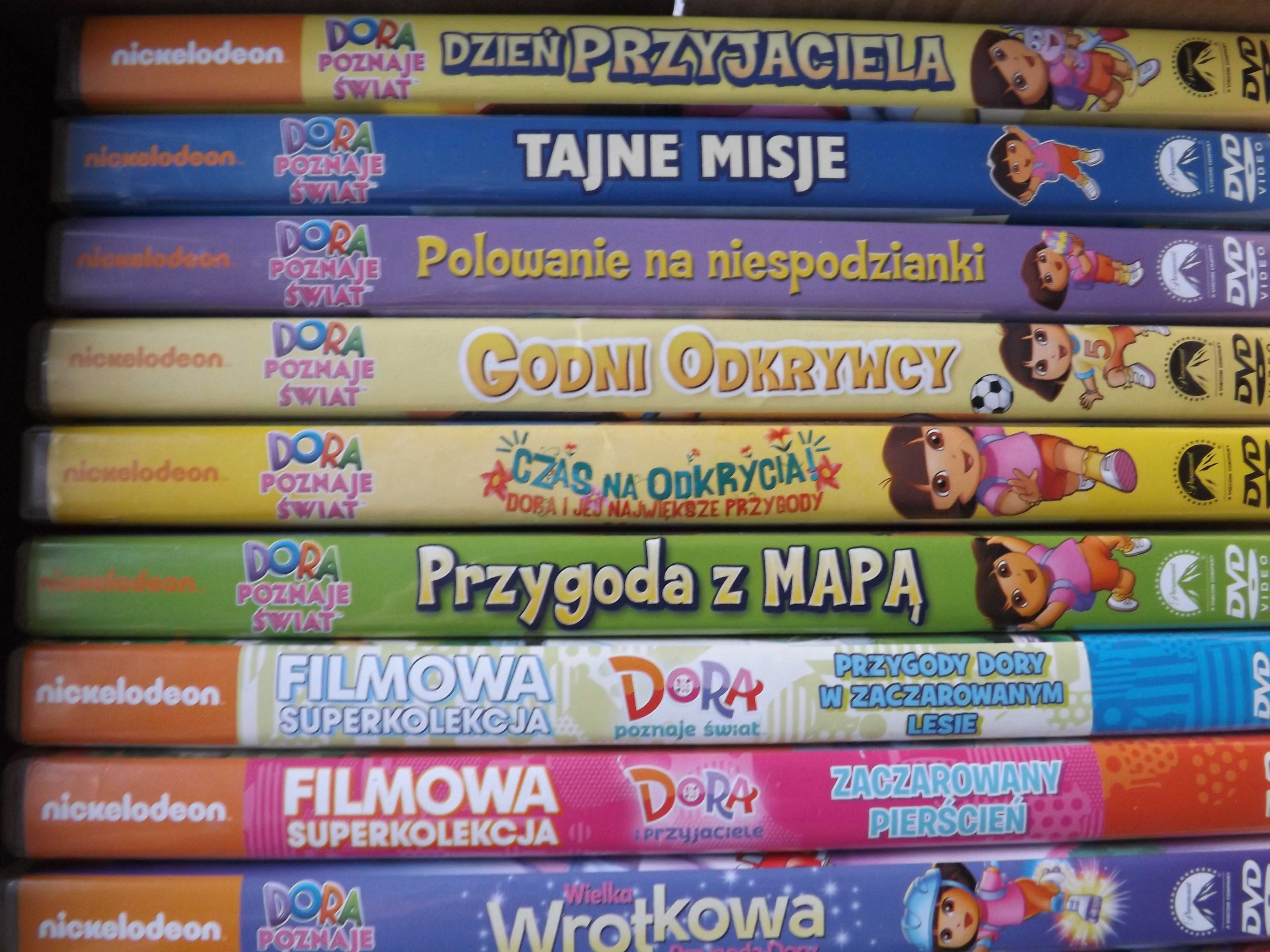 dora poznaje świat bajki filmy dvd