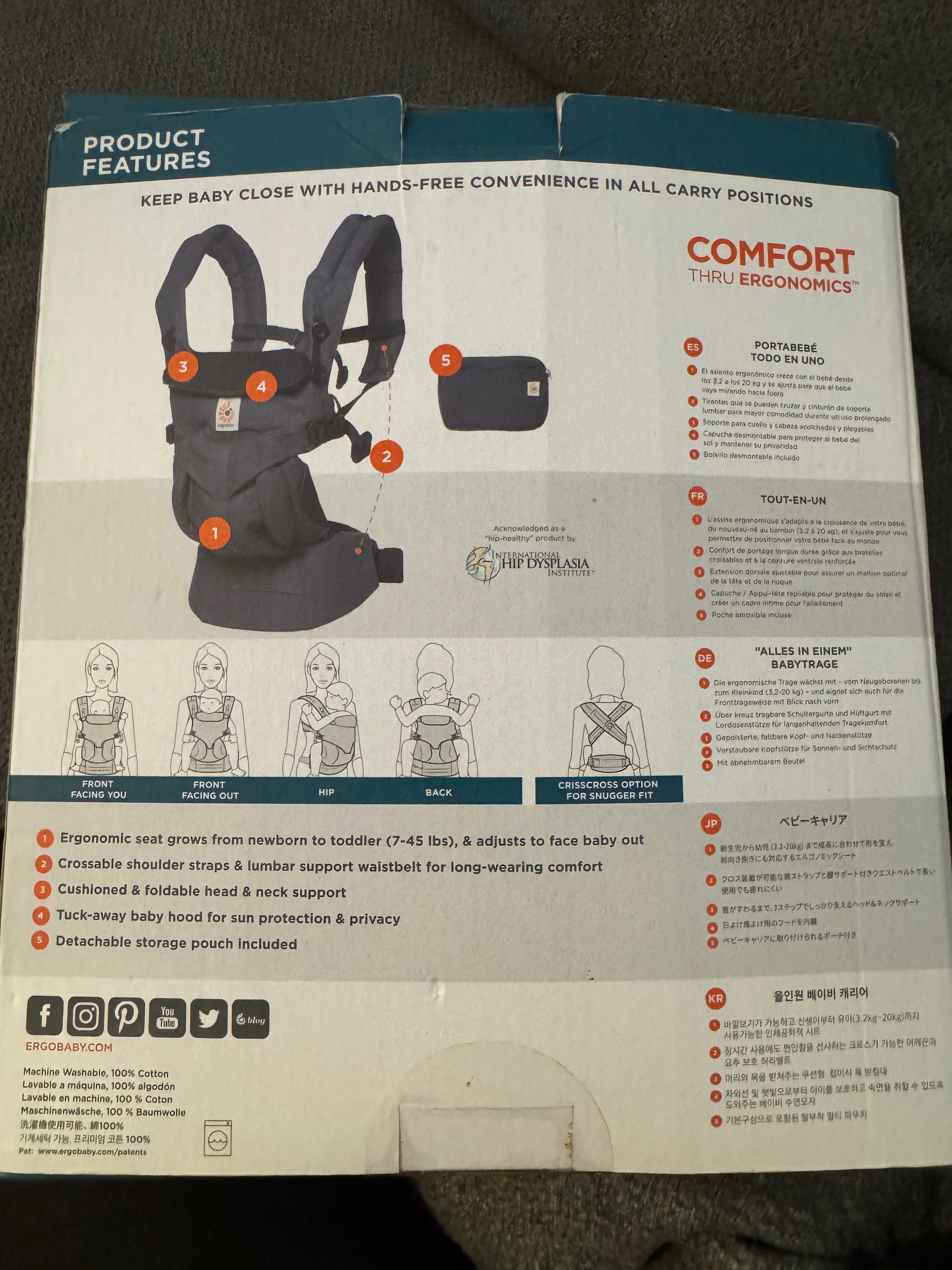 Marsúpio Ergobaby Omni 360