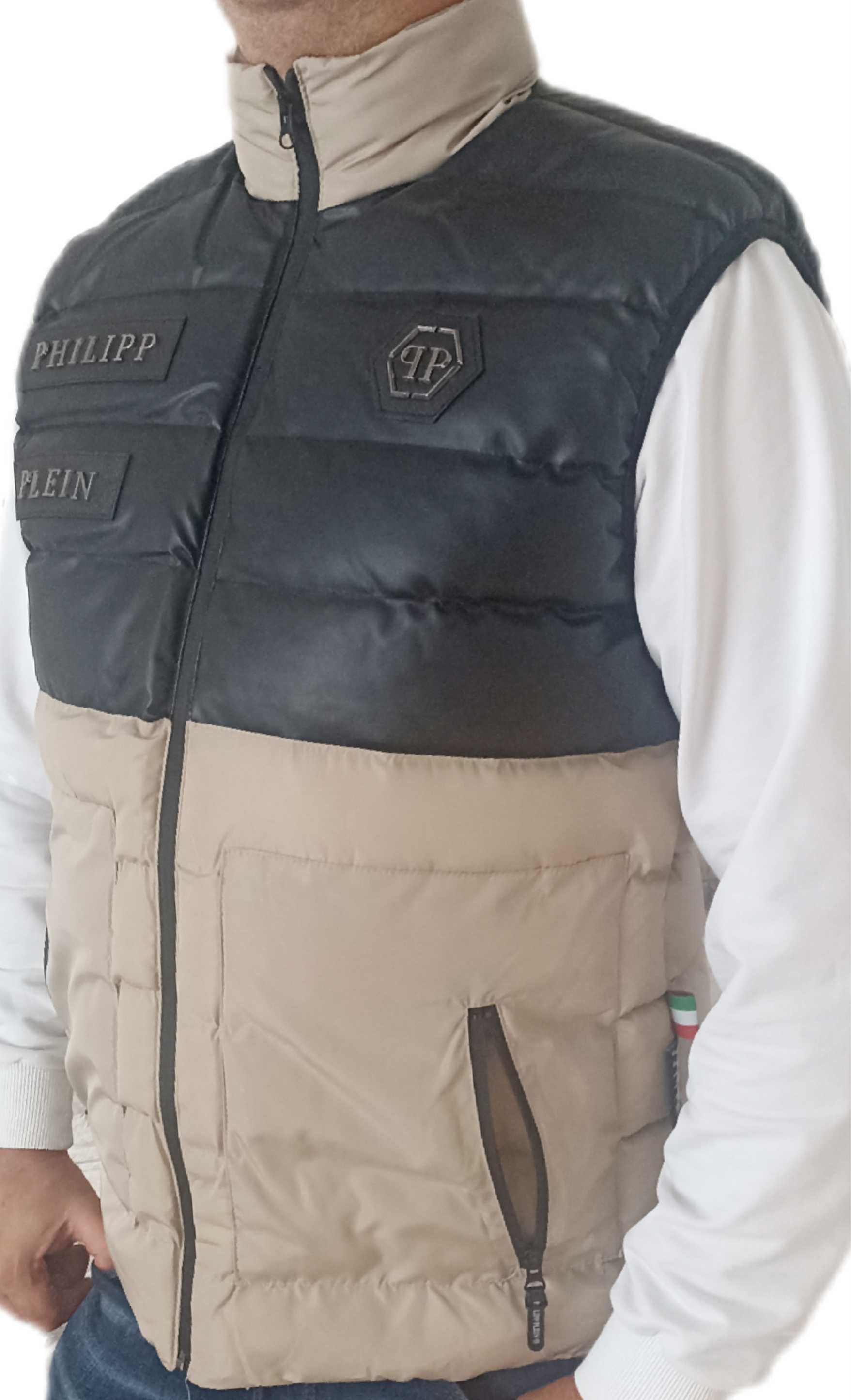 Philipp Plein Puchowa Kamizelka  r.S,M