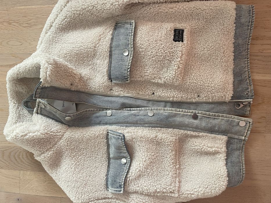 Bershka bomberka futerko ocieplana piekna jak NOWA kurtka S