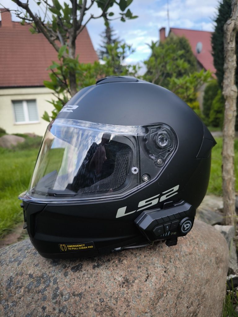 Kask LS2 FF808 STREAM II SOLID Czarny Matowy roz.M