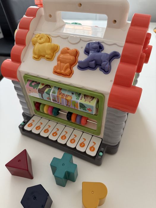 Музичний сортер будиночок / іграшка для дітей до 2 років