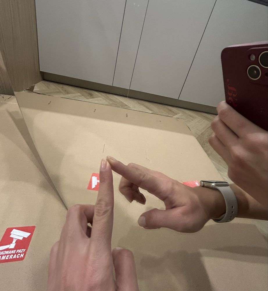 Lustro Podświetlane LED Okrągłe 85 cm Łazienkowe Wodoszczelność IP67