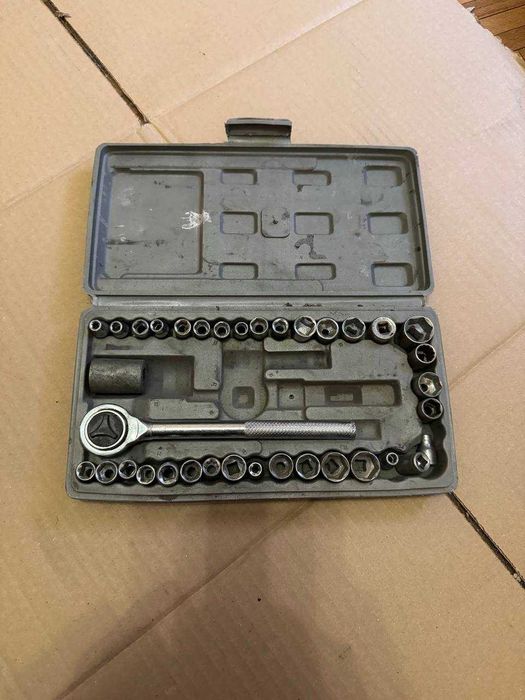 Набор торцевых головок с трещеткой. Набор инструментов. flinke! BEST