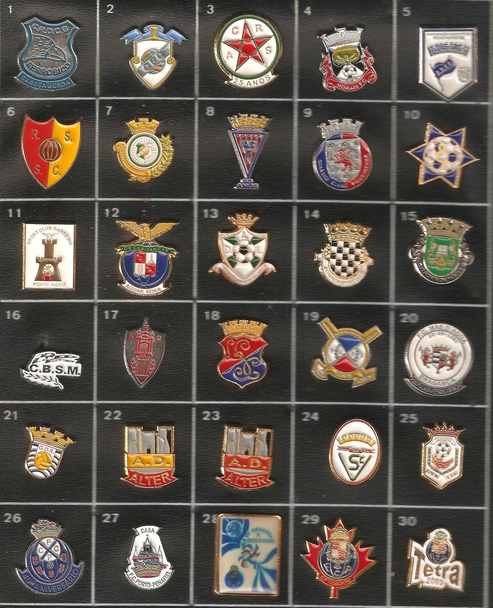 Pins de Clubes de futebol de Portugal 1