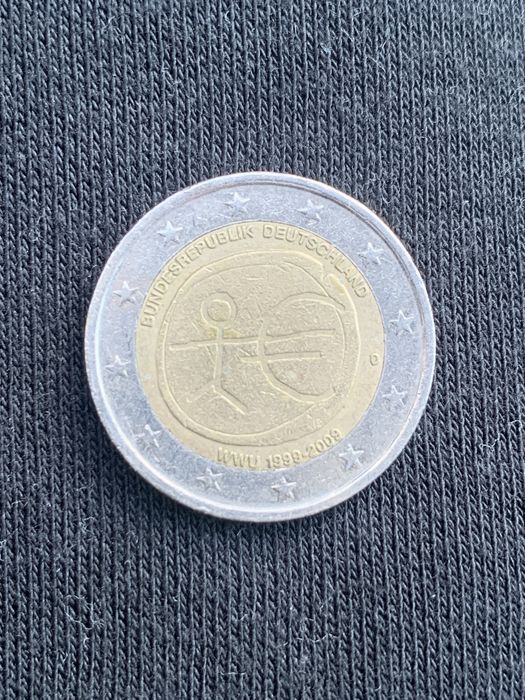 Moeda rara 2 Euros Comemorativa