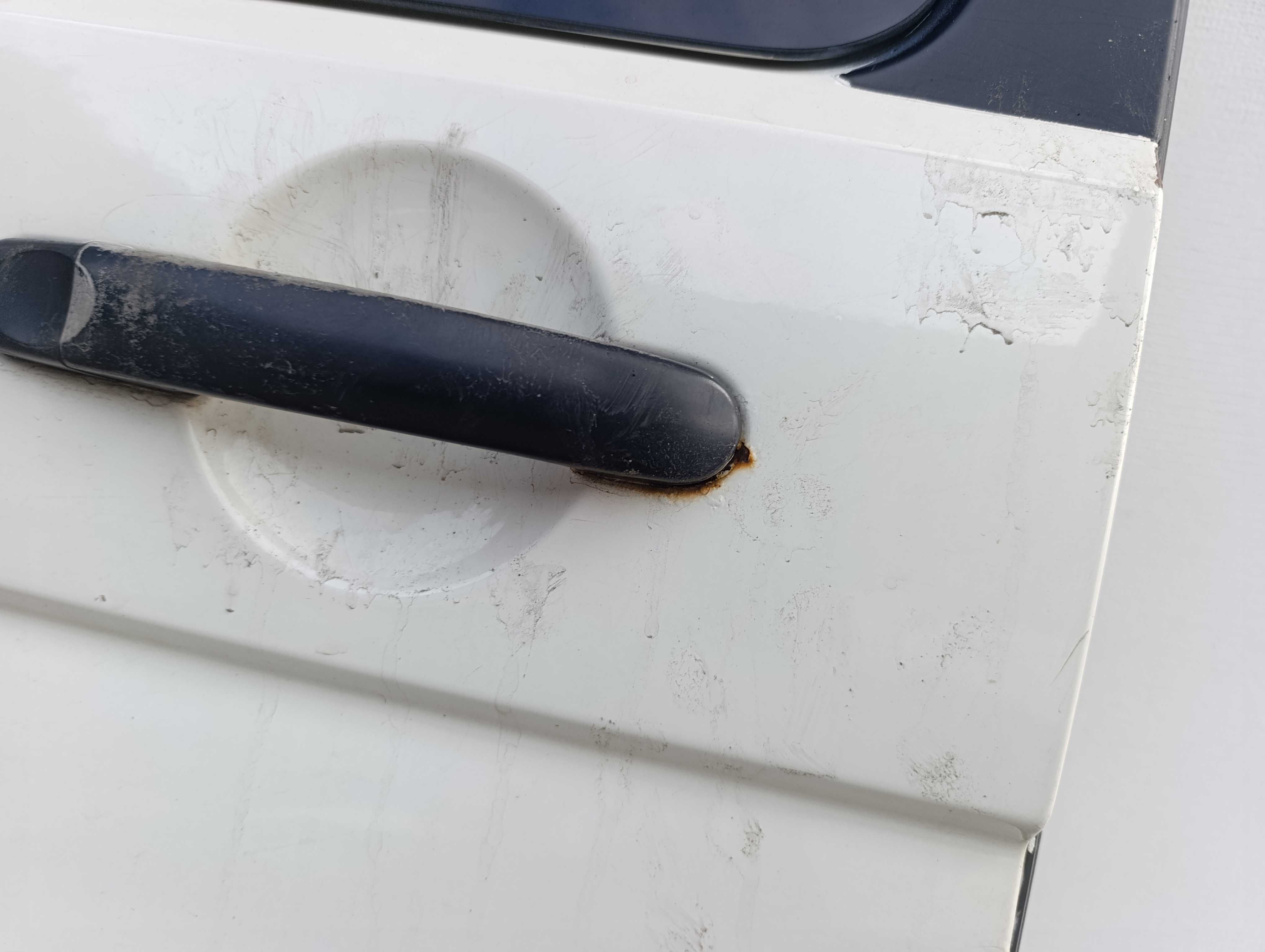 Drzwi przesuwne prawe VW T5 T5 lift białe z szybą