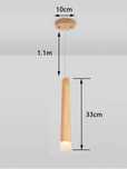 Lampa wisząca, spot, oprawa drewniana, kinkiet led - 4 sztuki, NOWE