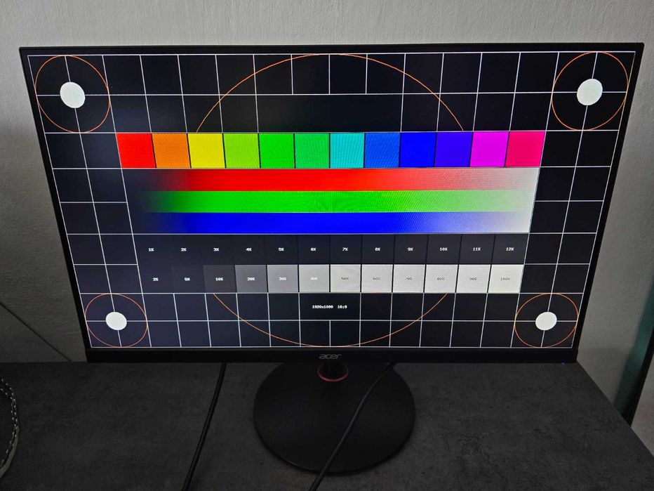 Monitor Acer Nitro XV270P • 27" • IPS • 1080p • 165 Hz • HDR • 0.5 ms