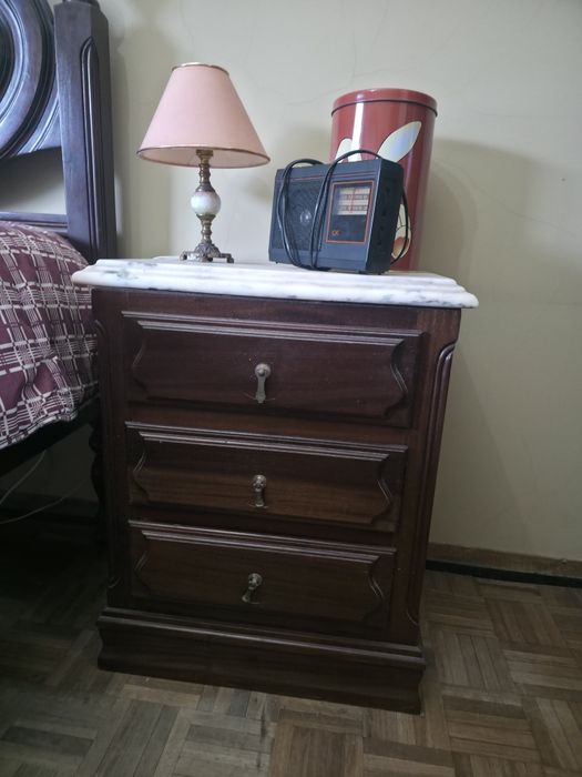 Mobilia de quarto completa madeira