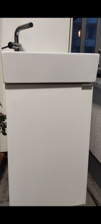 IKEA szafka łazienkowa stojąca + umywalka + bateria STAN BDB