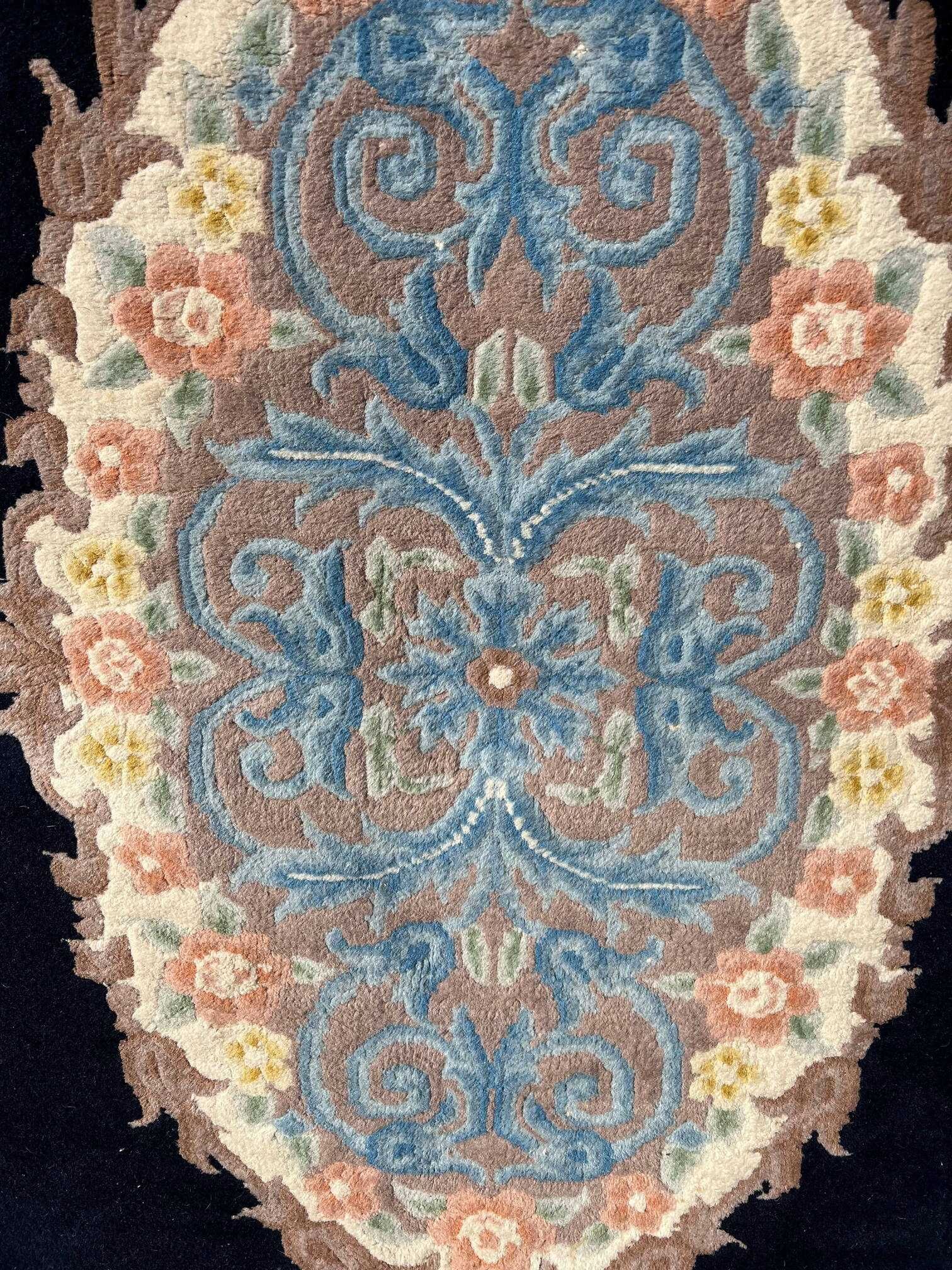 Kaszmirowy dywan ręczny Indo Aubusson 300x200 galeria 14 tys