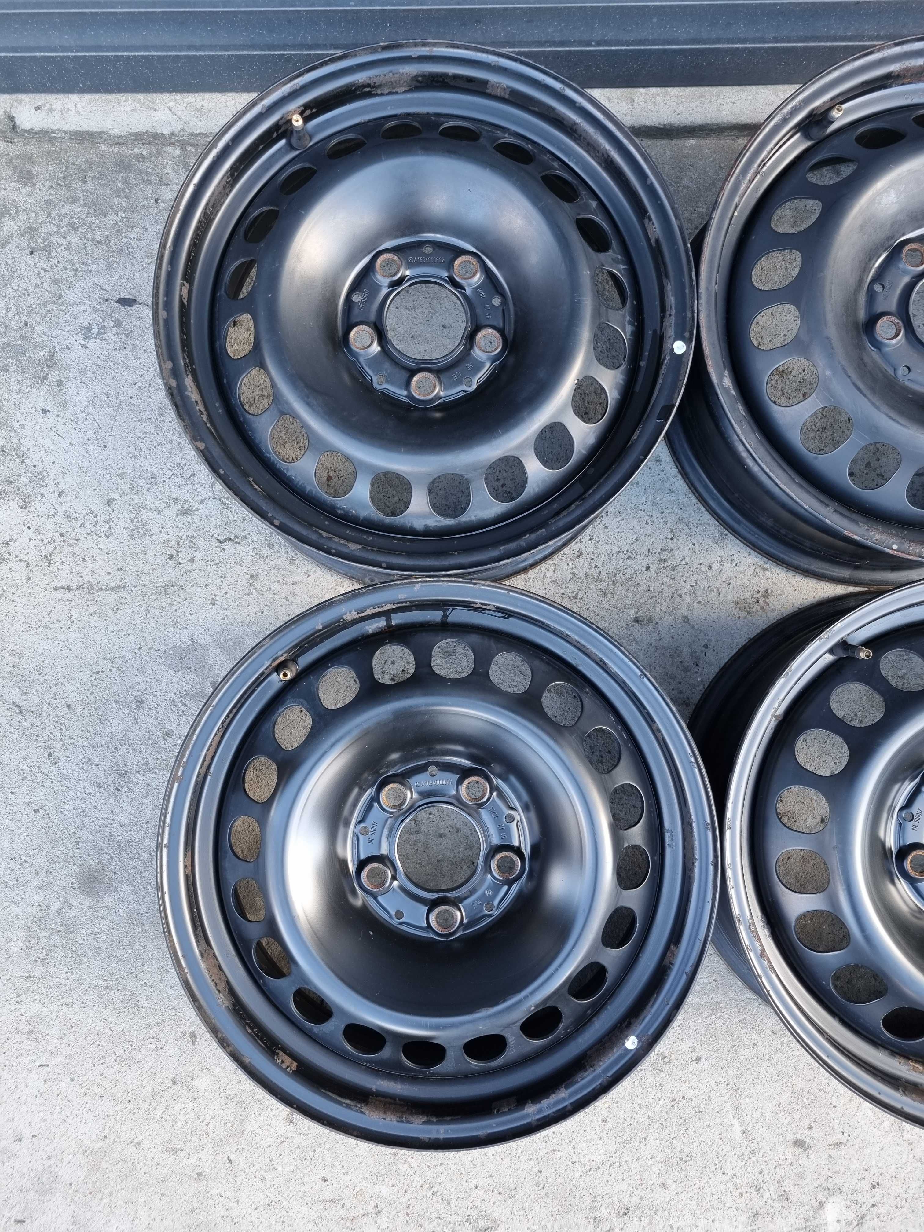 FELGI STALOWE 5x112 R16" 6Jx 16 ET46 MERCEDES A Klasa B Klasa F94