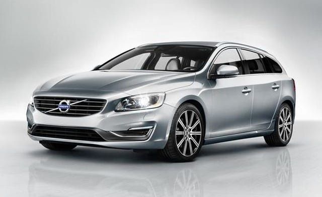 Bagażnik dachowy belki Volvo V60 oryginalne, jak nowe!