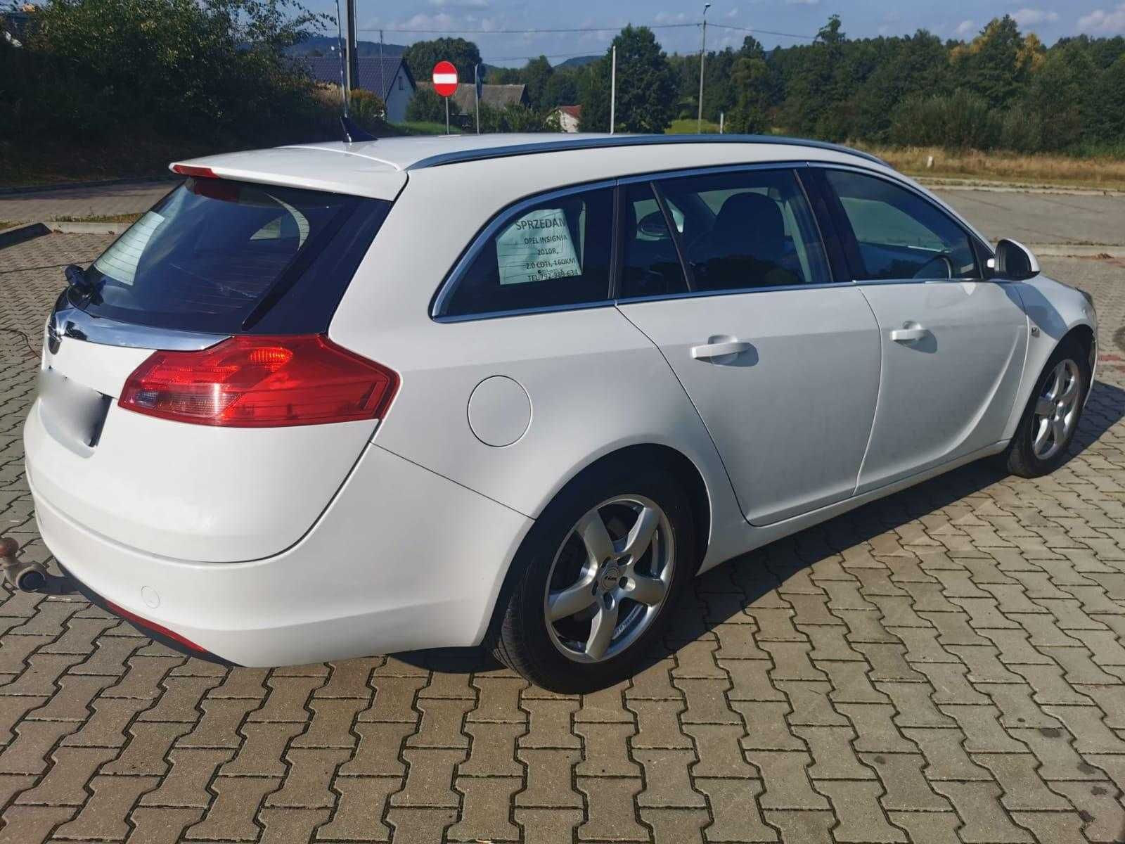 Opel Insignia 2.0 CDTi, 160KM, kombi, hak, klima, telefon