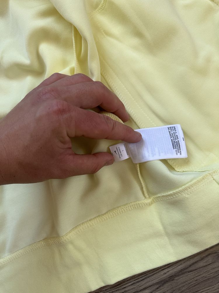ЖОВТА НОВА Кофта Nocta Nike Tech Fleece Найк теч флис зіпка/світшот