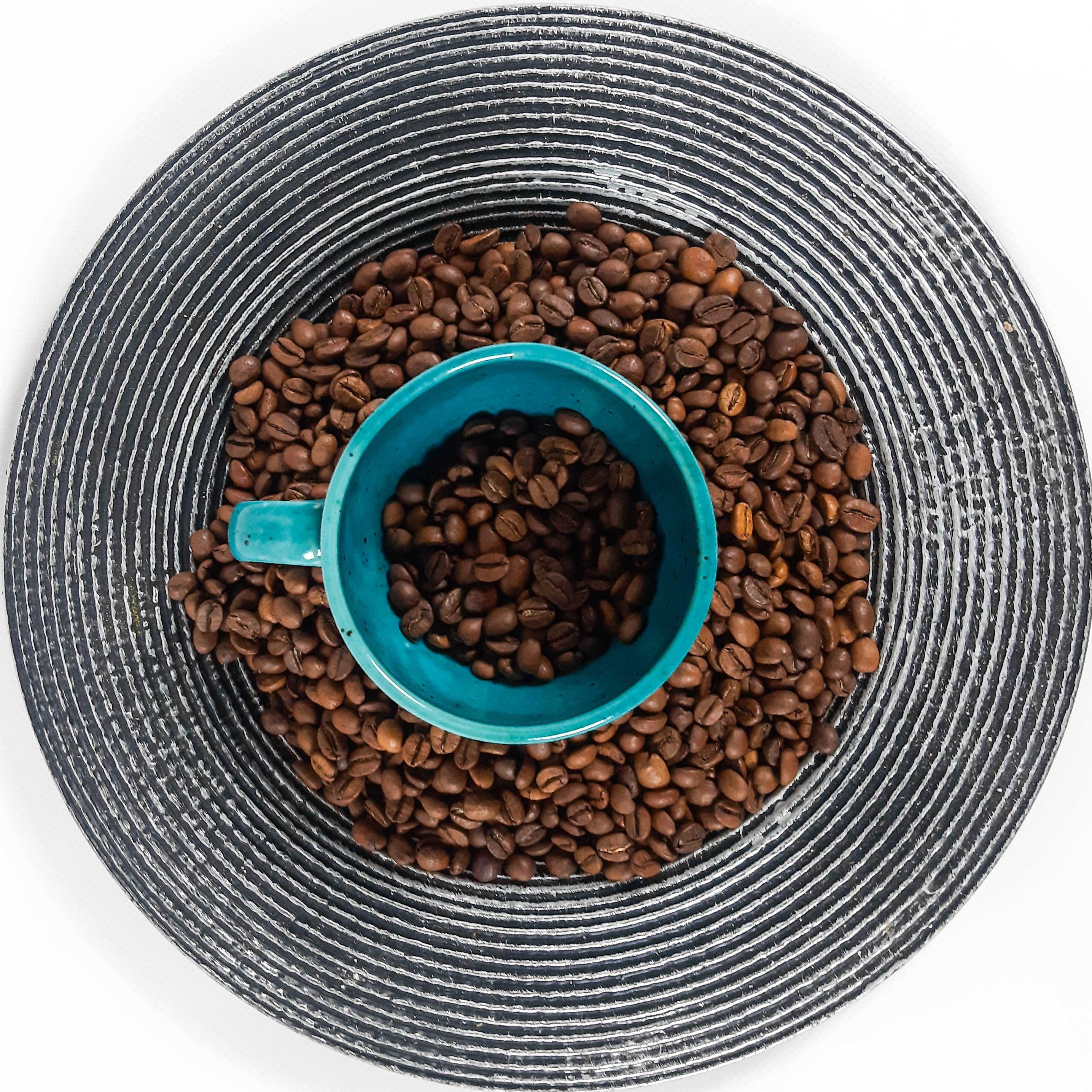 НАСТОЯЩИЙ свежеобжаренный кофе в зернах 100 % Арабика Бразилия Сантос