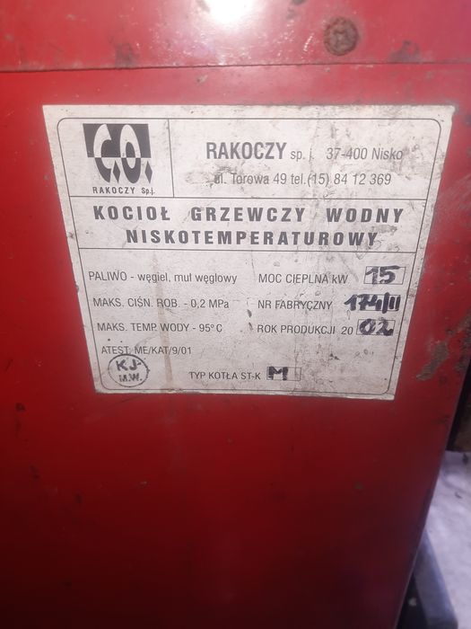 Sprzedam części do pieca