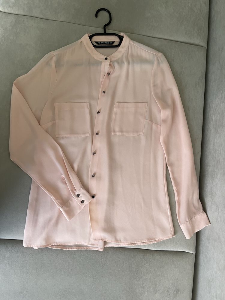 Łososiowa koszula bluzka 36