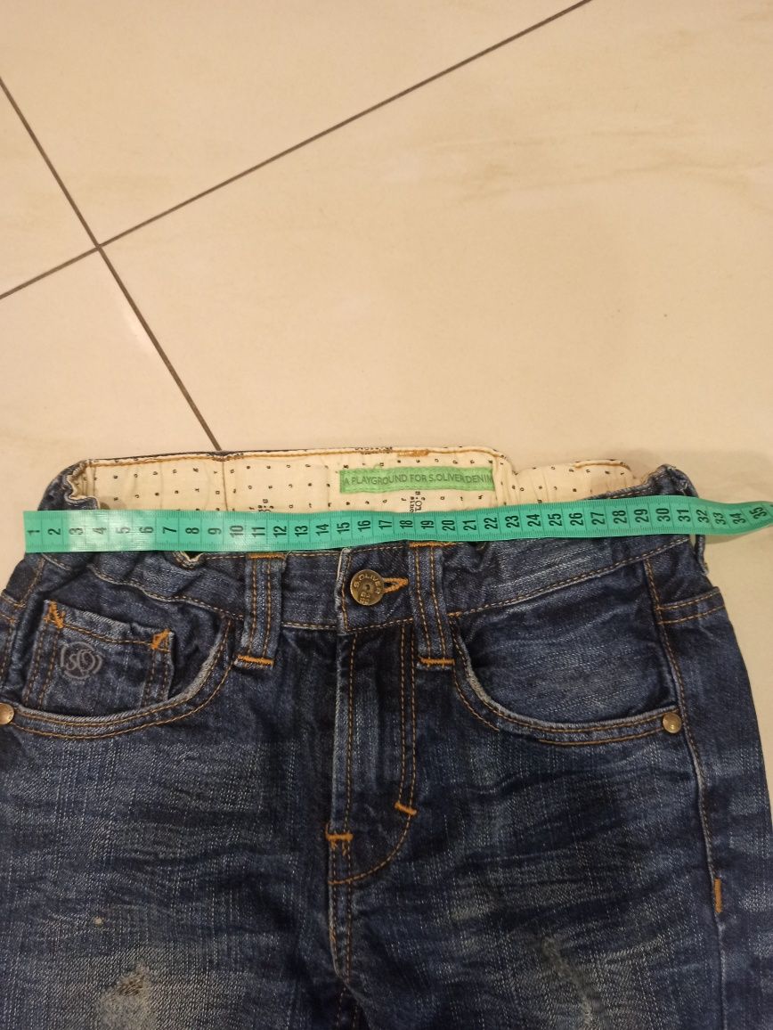 Spodnie jeansy dla chłopca firmy s. Oliver, rozmiar 146