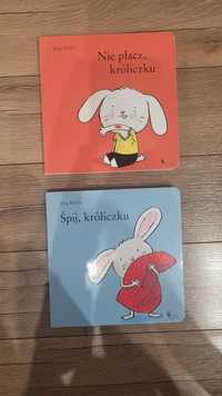 Zestaw książeczek "Nie płacz króliczku" i "Śpij króliczku"