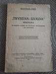 Władysław fabry trystan i Izolda Wagnera 1921 rok