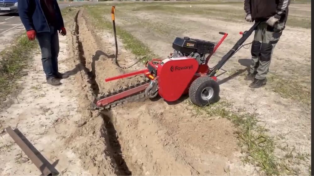 Оренда міні навантажувача та траншеє копача