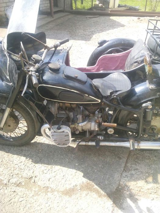 Мотоцикл К700 с каляской