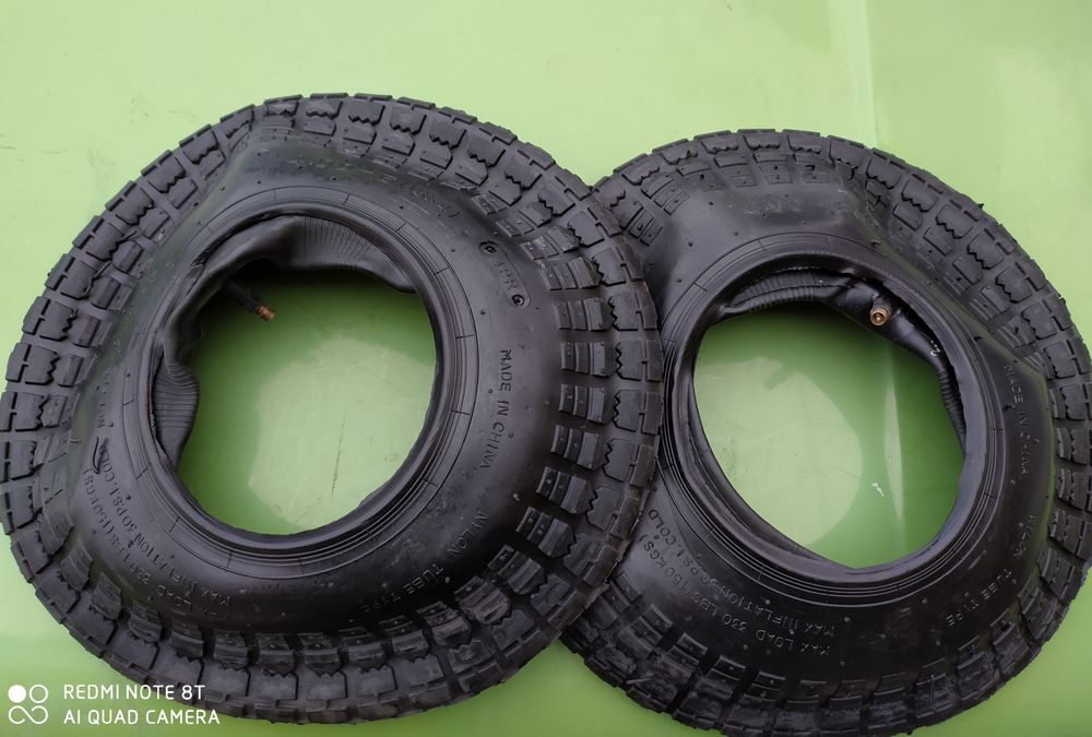 Покрышка с камерой на мотоблок 4-00-8