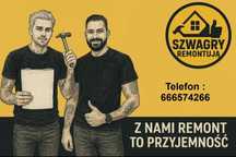 Remonty panele ekipa remontowa malowanie  elektryk składanie mebli