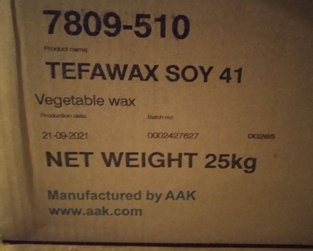 Wosk sojowy AAK 10 kg