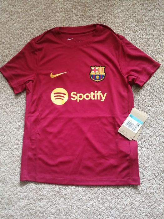 T-shirty koszulka nike fc Barcelona dziecięca M