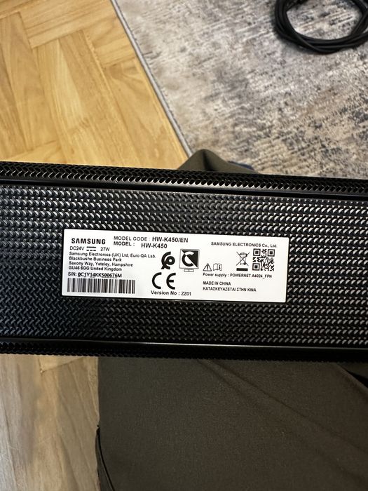 Samsung Soundbar z subwooferem K450 komplet pilot