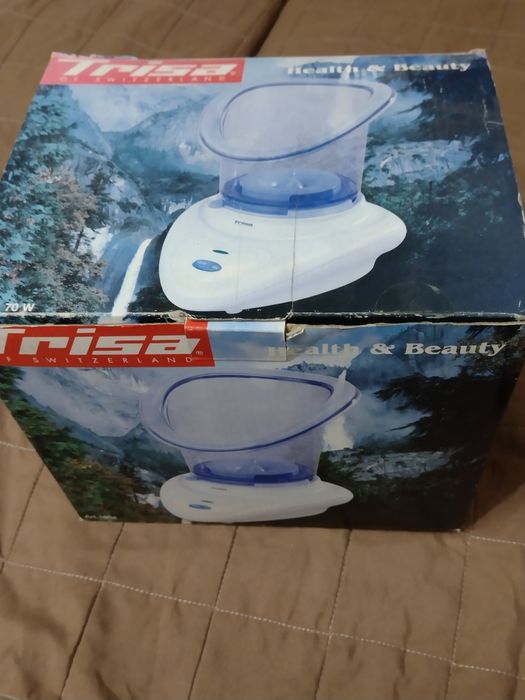 Trisa. Носовий інгалятор. Пароварка для лица