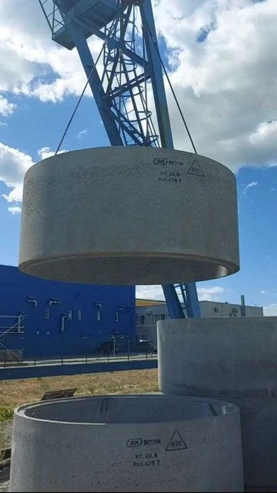 Бетонные кольца с доставкой Кільця бетонні