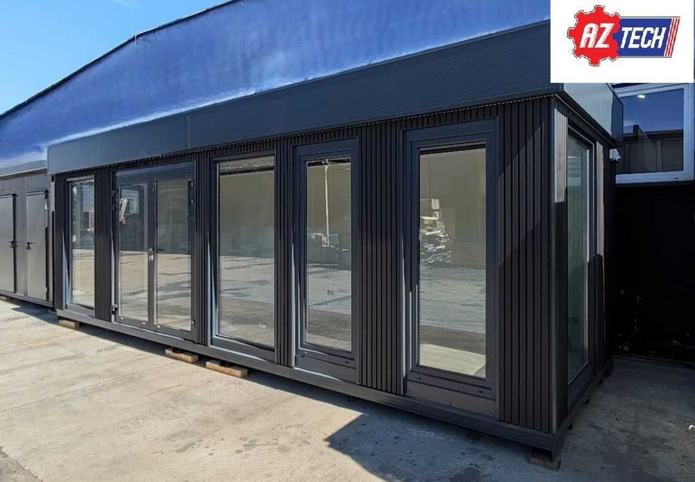 WYPRZEDAŻ! BLACK FRIDAY! Kontener biurowy 8,0 x 2,5 m z lamelami