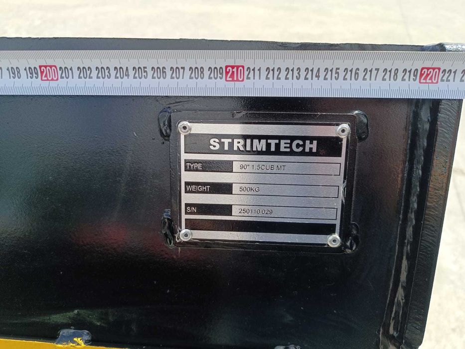 Łyżka 1,5m3 do ładowarki teleskopowej MANITOU nowa !!! STRIMTECH